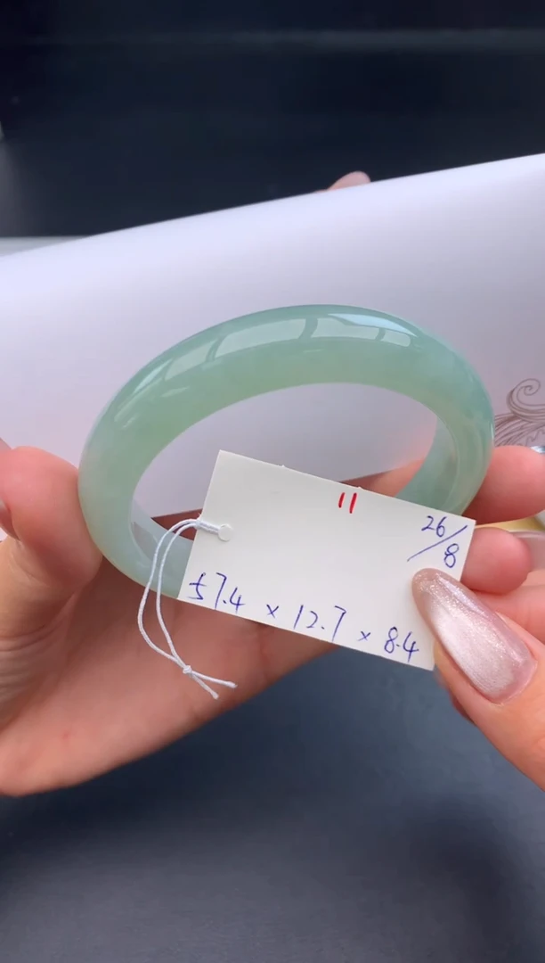 【闪购商品】翡翠手镯未镶嵌11思思拍下找耳机看购买须知