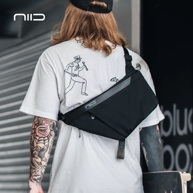 NIID超轻薄枪包FINO4 通勤胸包斜挎包单肩包多功能贴身小包骑行包