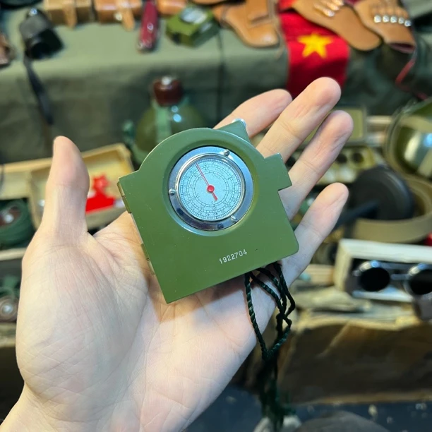 正品老货62指北针指南针1962
