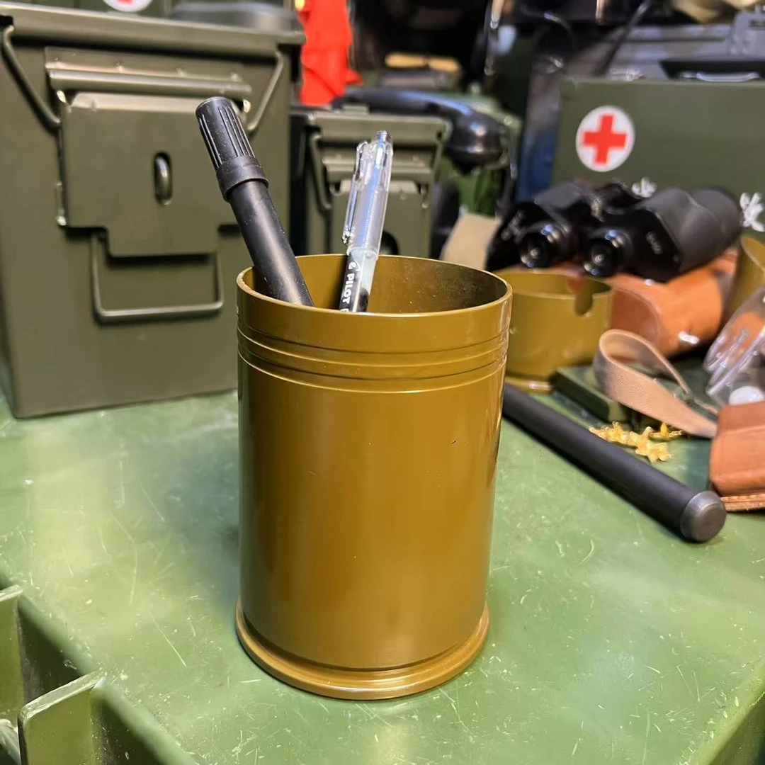 正品办公文具13厘米大笔筒