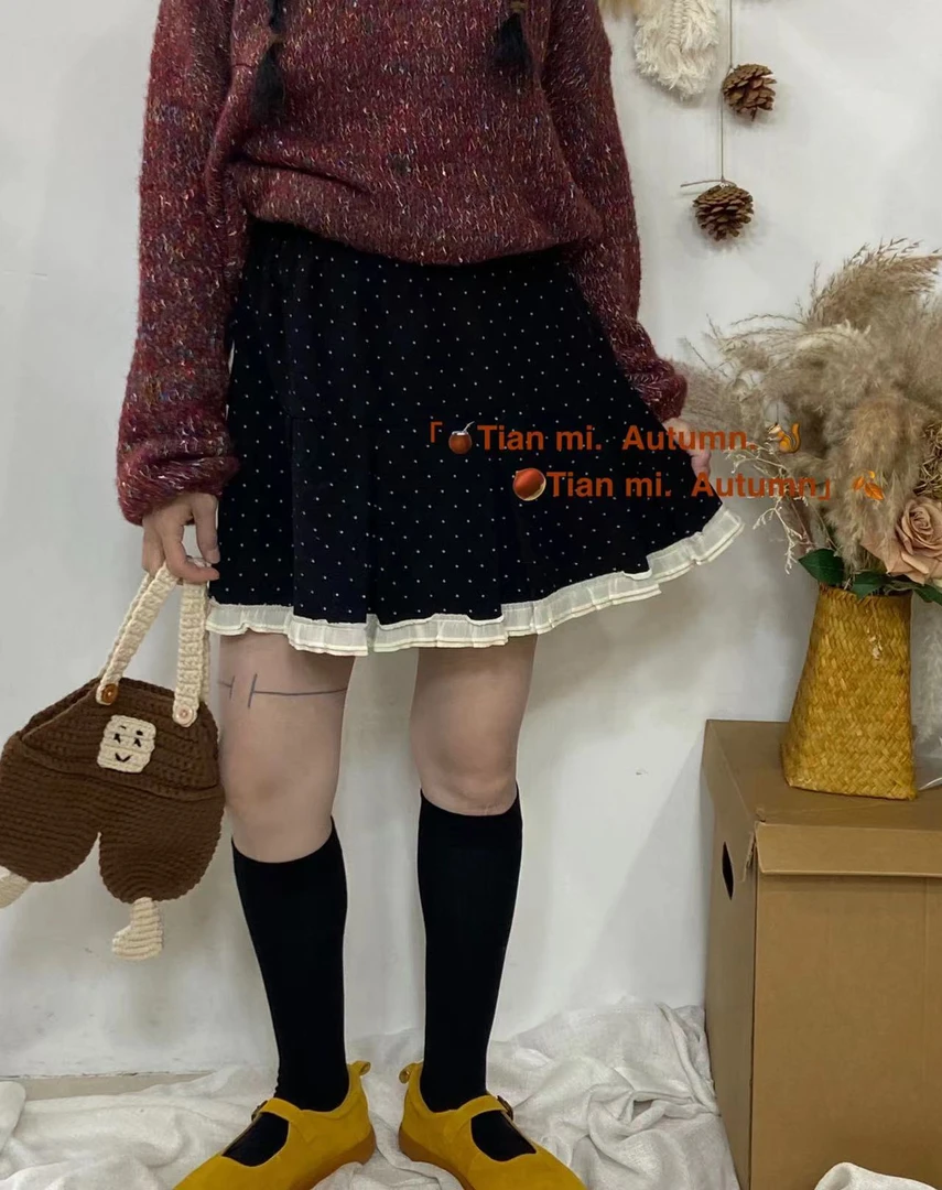 TM（97719）  波点半裙