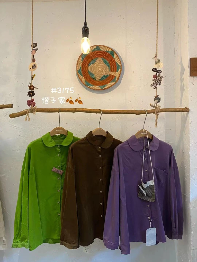 CZ（3175）日系百搭衬衫kc