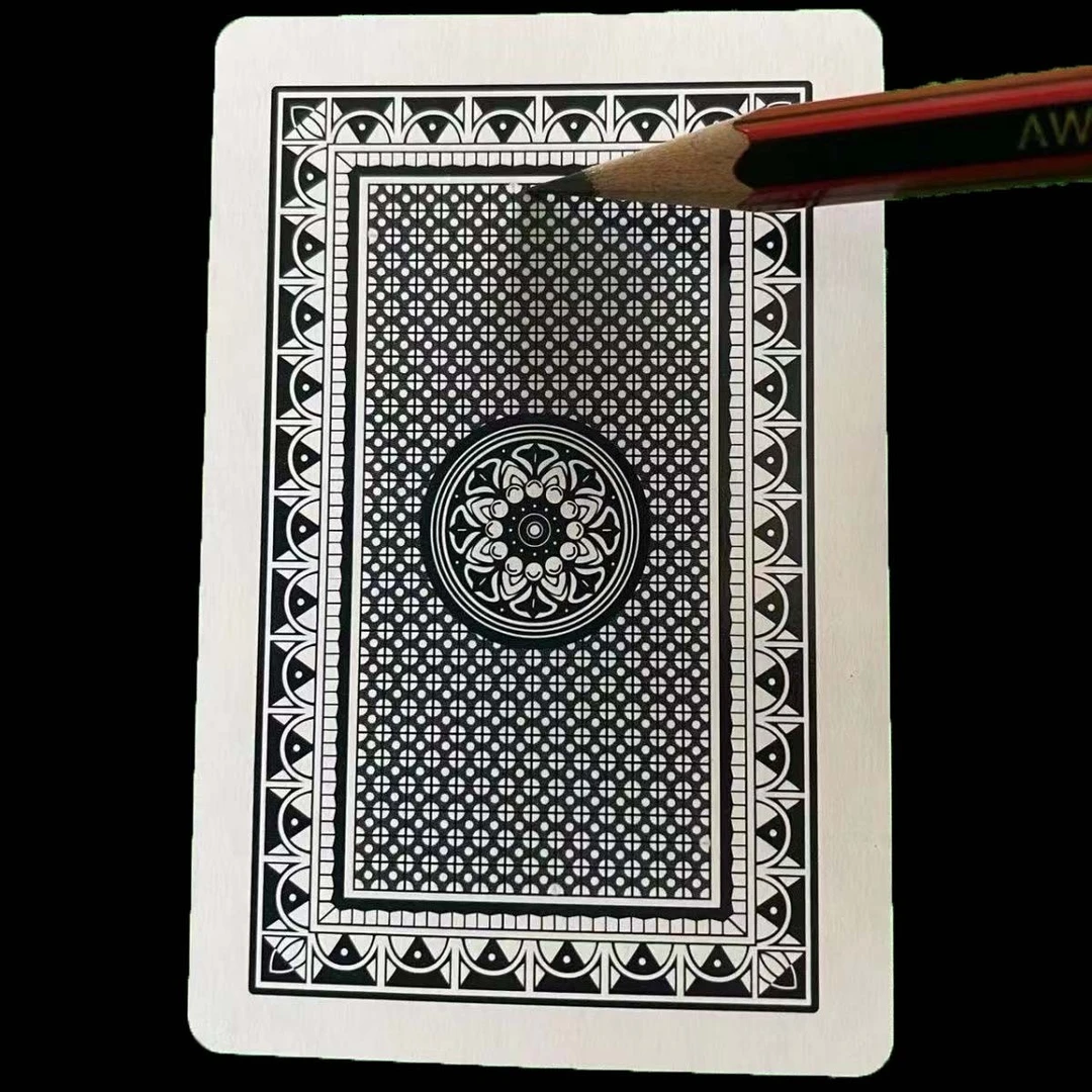 2039原厂白点魔术揭秘扑克纸牌道具（下单包教会）黑红花色