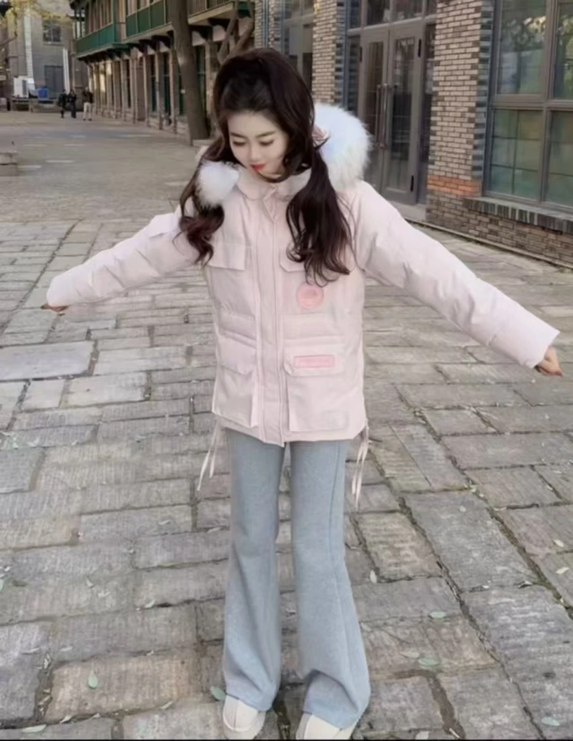 『雪季暖冬F』新款简约设计款百搭时尚款休闲羽绒服20