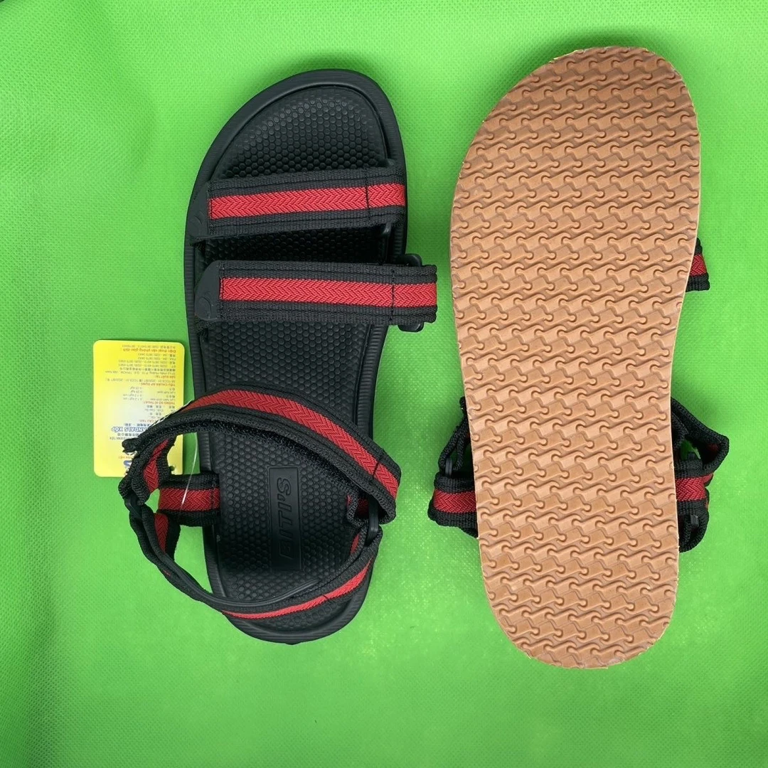 越南原装进口平仙男士休闲凉鞋时尚休闲百搭柔软舒适防滑耐磨沙滩