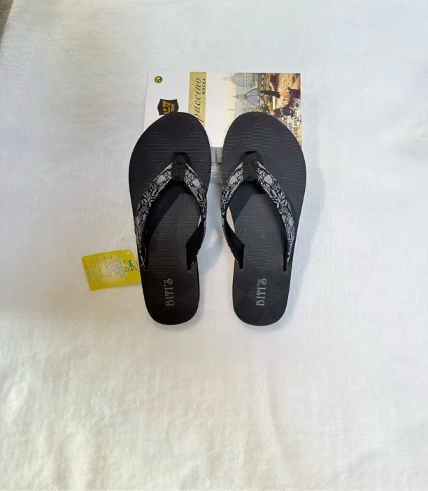 越南平仙Biti’s原装进口女士耐磨防滑夹脚沙滩民族风新款人字拖