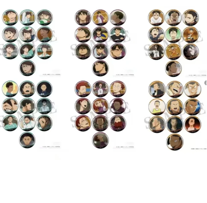 【鹿玖拆卡】排球少年个人池及川彻天童觉日谷现货动漫周边默认代拆