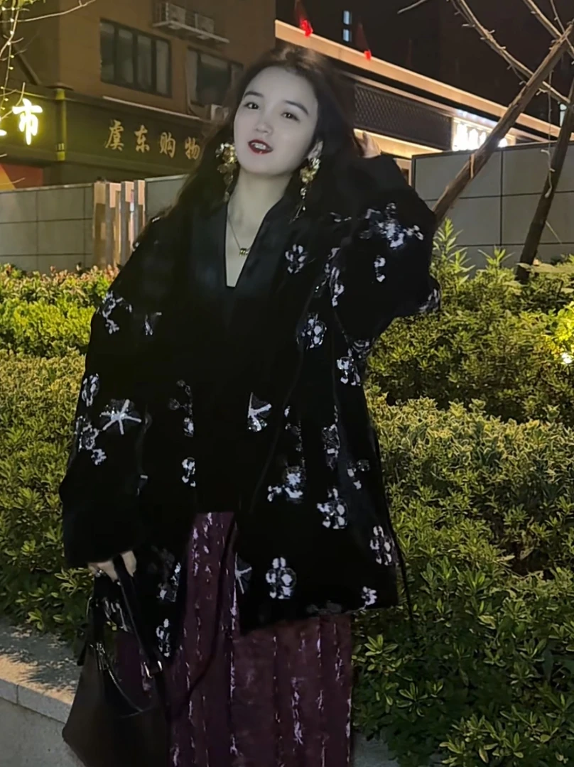 月畔湾【醉佳人】冬款国风禅意保暖棉服女新中式显瘦盘扣棉衣外套