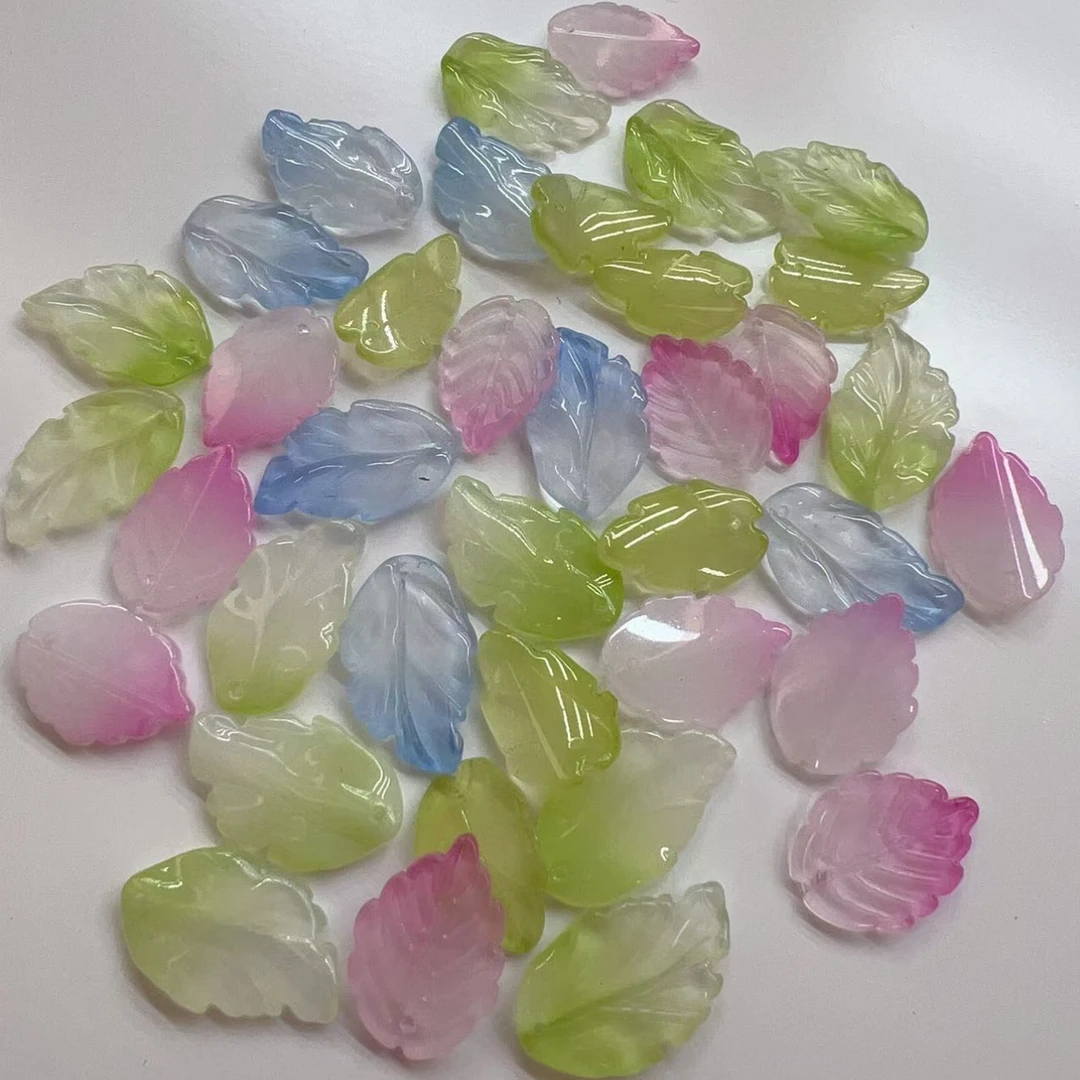 琉璃叶子 手工DIY材料