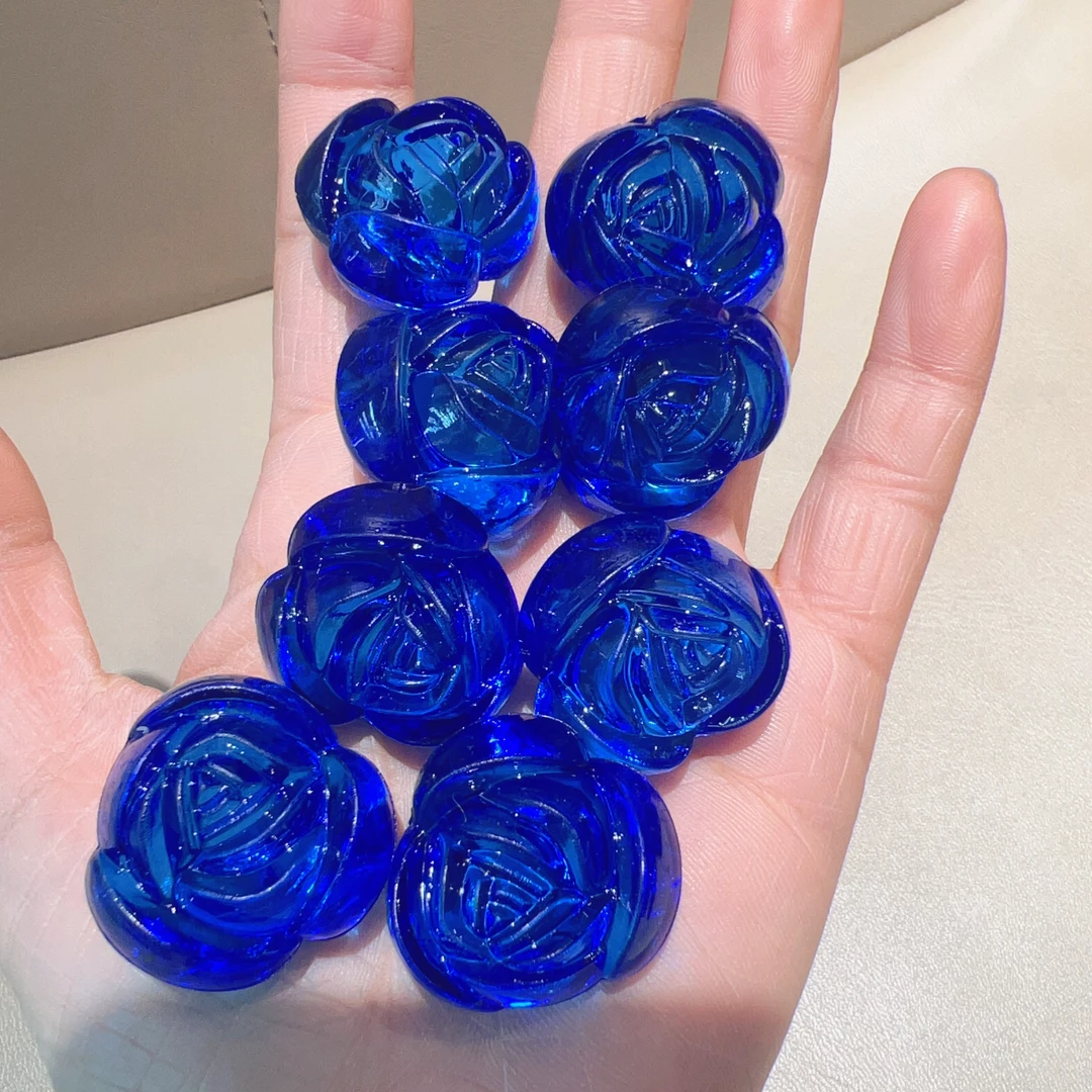 50朵水晶玫瑰花 手工DIY材料包