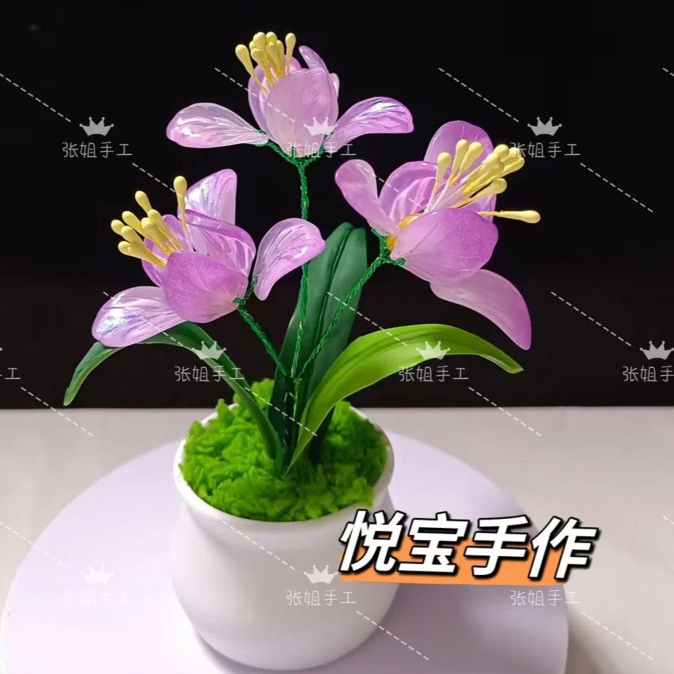 【双十一福利】琉璃兰花仙子（迷你小盆栽）DIY材料包
