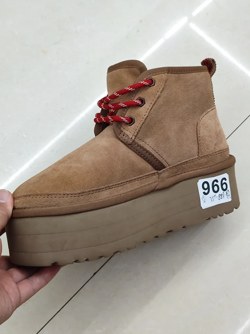 女款厚底雪地靴时尚加绒