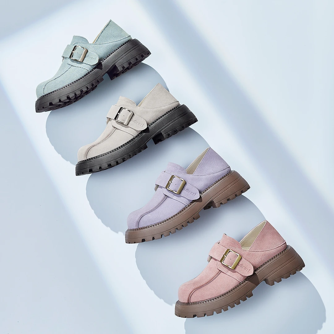 OL378单鞋2025新款原创软底敲软敲舒适防滑轻便女单鞋