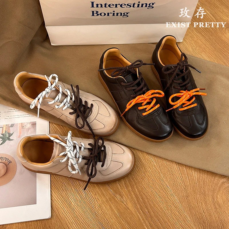 【MC】2024新款复古德训鞋女鞋时尚小众单鞋女软底休闲百搭运动鞋