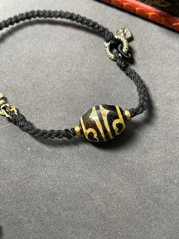 藏式正品龟甲六瓣莲花锁骨链达洛真品玛瑙玉髓吊坠男女项链脖挂坠