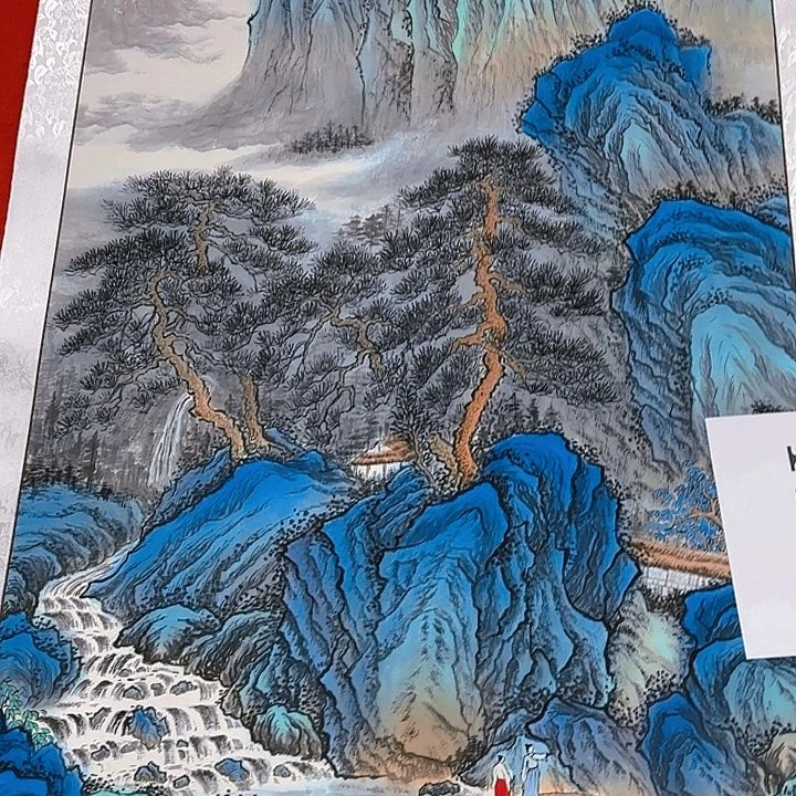 国画作品多次参加全国