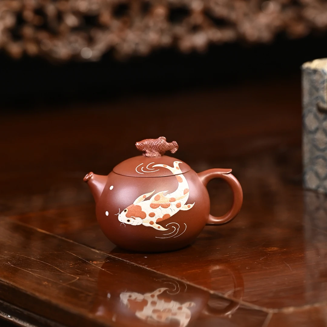 范家壶庄  跃鱼 大生龙血砂 180cc 范家品牌系列