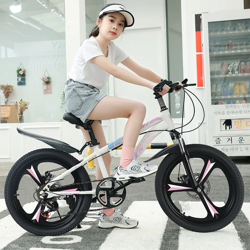 自行车8-16岁儿童中大童青少年小学生男女孩轻便骑行变速山地单车