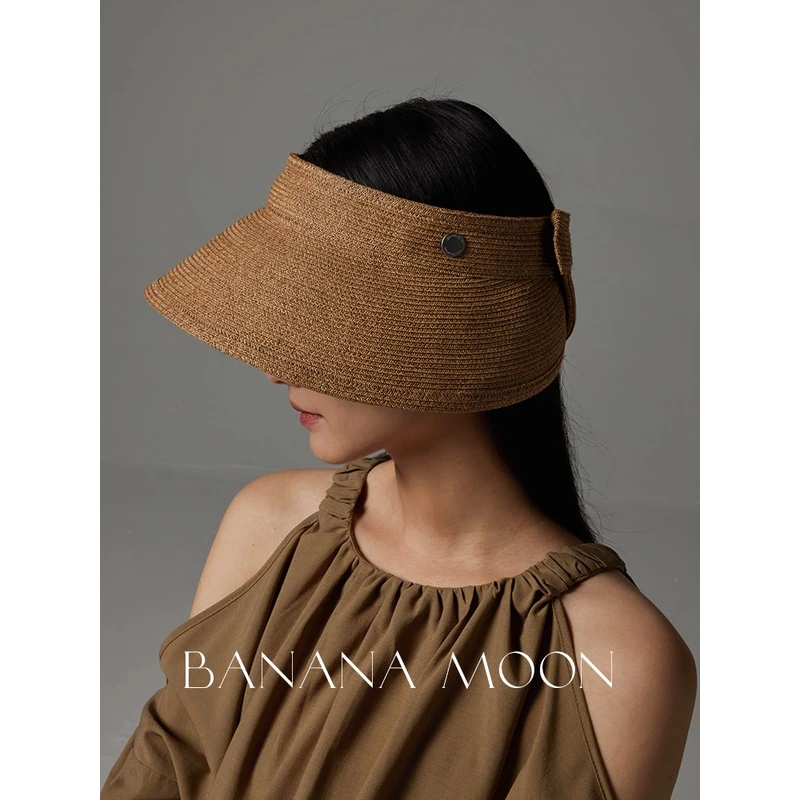 无拘束穿搭主义 和纸解构空顶遮阳帽