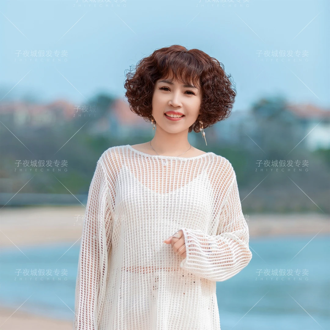 47号发型链接日式羊毛卷圈圈卷卷发假发