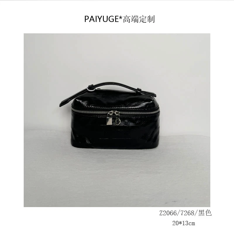 Z2066/7268/黑色 高端订制时尚百搭女士手提包单肩包斜挎包035