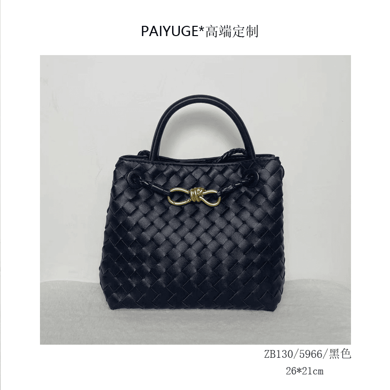 ZB130/5966/黑色  高端订制时尚百搭女士单肩包手提包斜挎包076