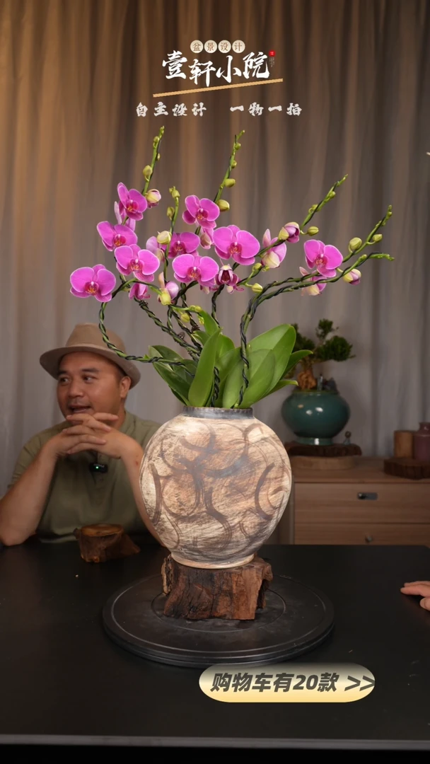 【闪购商品】132【一物一拍】艺术盆景