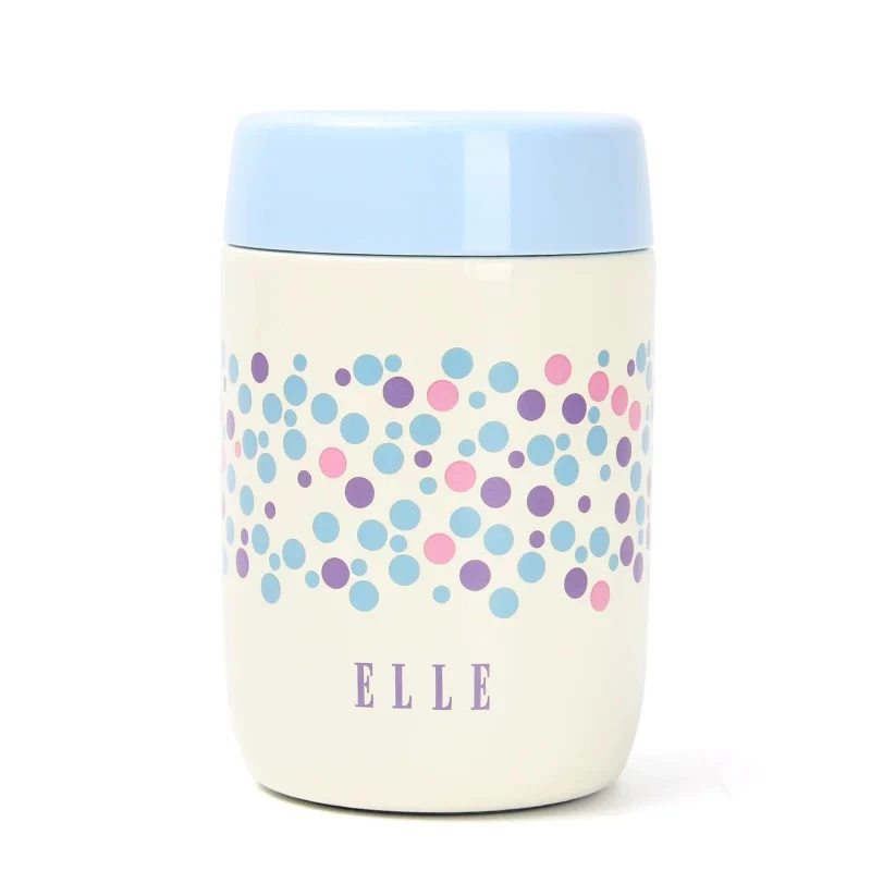 ELLE升级款保冷保温保热罐真空双层304不锈钢大容量焖烧杯罐10-3