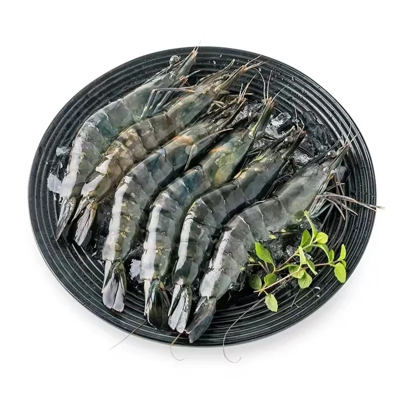 鲜活黑虎虾500g  默认充氧活发  不分大小