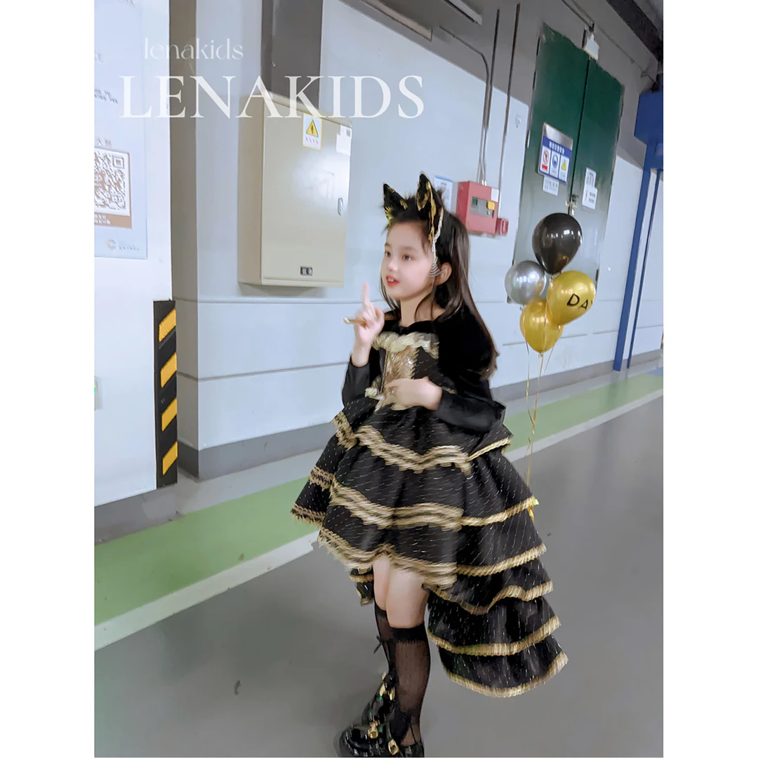 【现货】Lenakids 洋气时髦气质Lolita连衣裙23102201