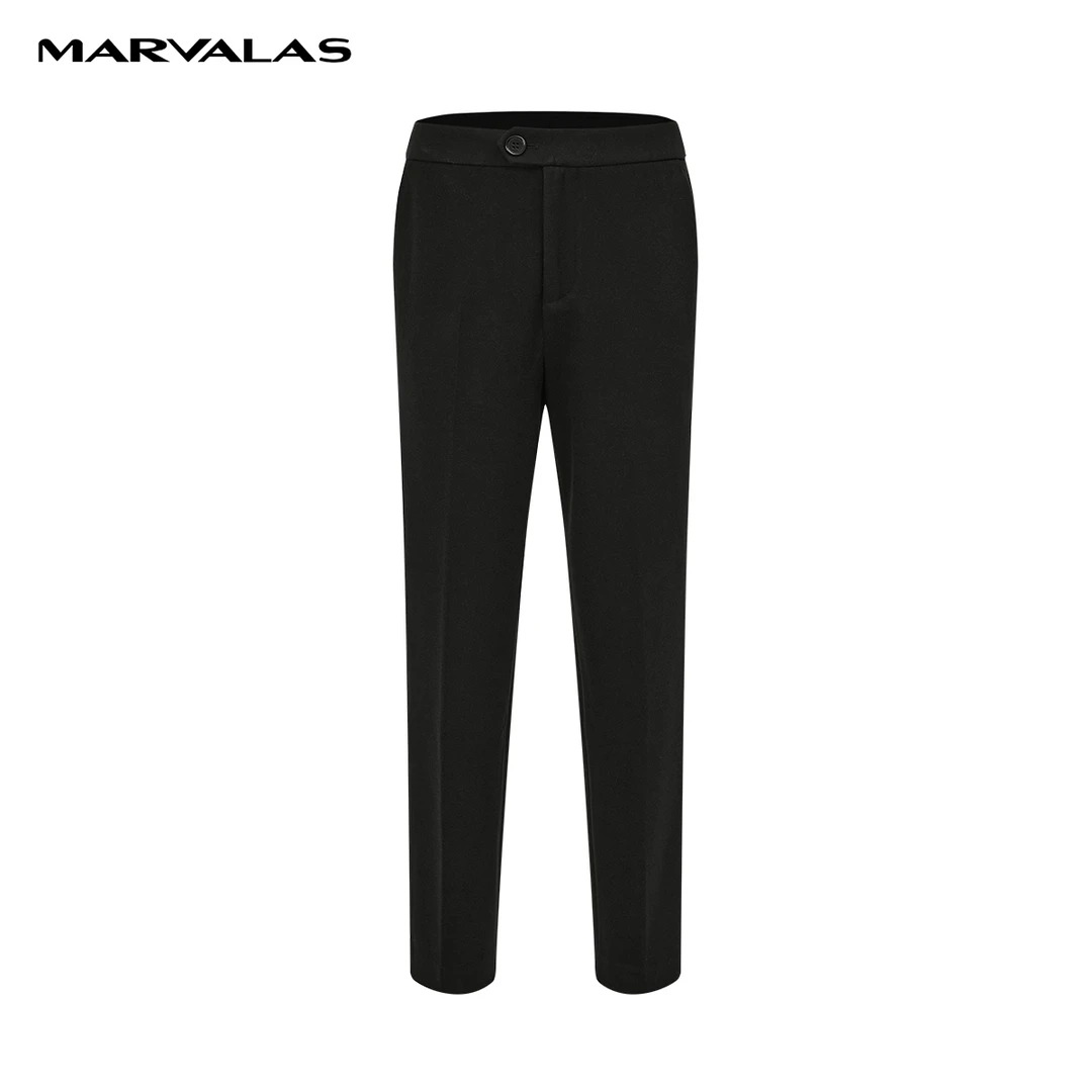 【小余专属】M102302260曼德诗西裤直筒裤裤哈伦裤休闲女裤