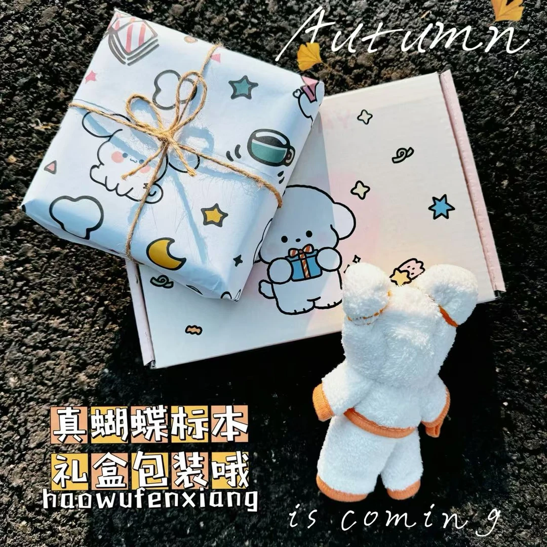 摆件高级艺术氛围感小众办公室课桌摆台工位布置真蝴蝶标本相框