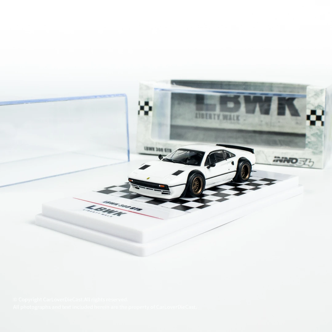 INNO 1:64 法拉利Ferrari 308 GTB LBWK宽体改装合金汽车模型