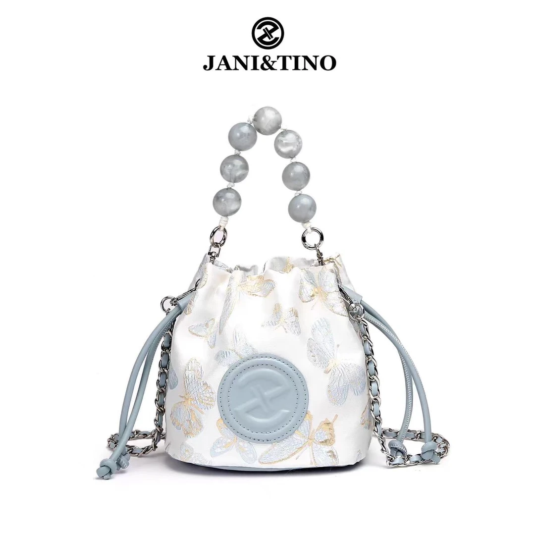 【宠粉福利】新款时尚百搭潮流高级轻奢斜跨手提包A1314-2805蝴蝶