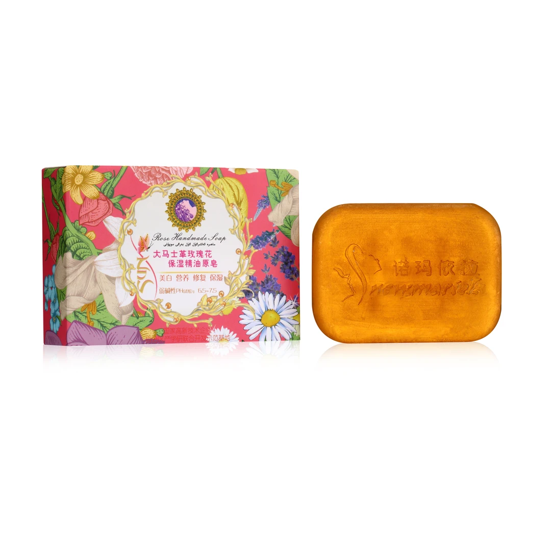 mariola/玛依拉大马士革玫瑰花精油原皂120g香氛保湿