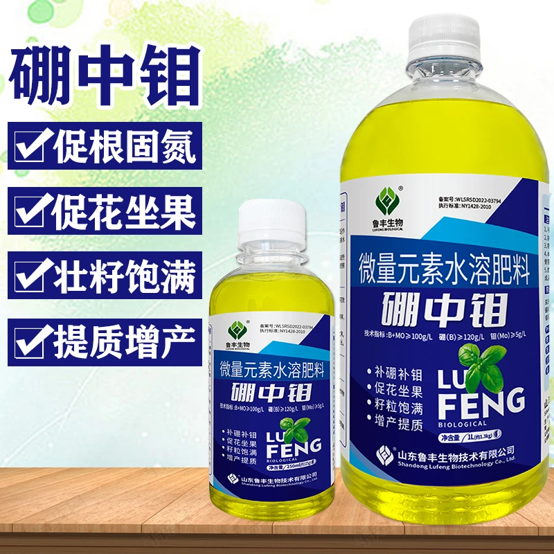鲁丰 硼中钼 叶面肥