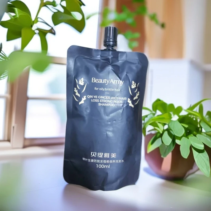 贝缇雅美防脱洗发水生姜防脱洗发水清便携旅行装100ml过期25.08.6