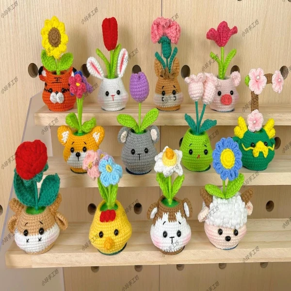 零零纯手工钩织合集课程