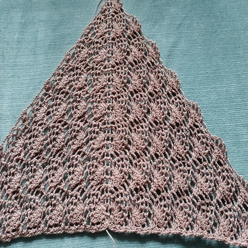 繁星三角披肩视频教程披肩钩织教程