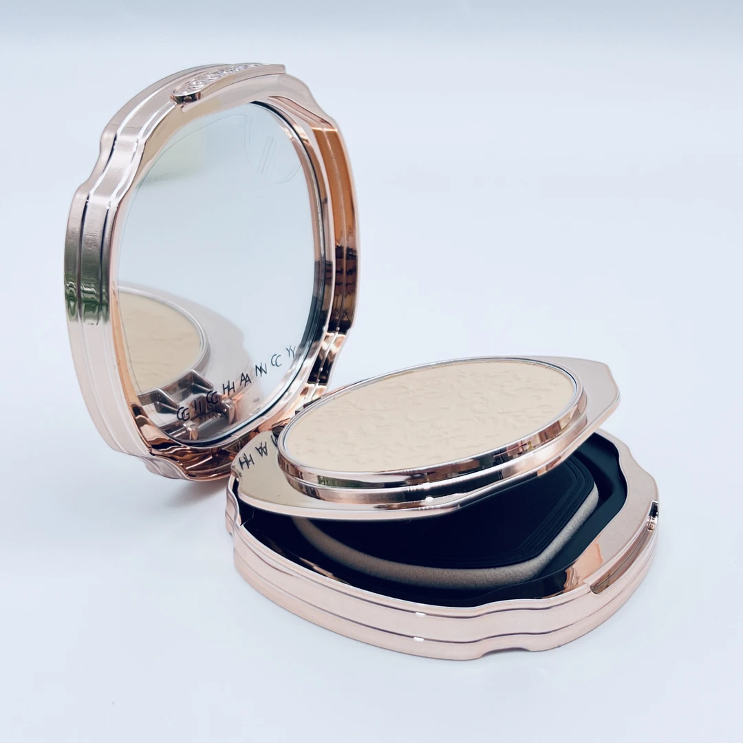 姬存希雪纱羽透蜜粉饼（自然色）眼线笔睫毛膏气垫腮红粉饼带粉扑