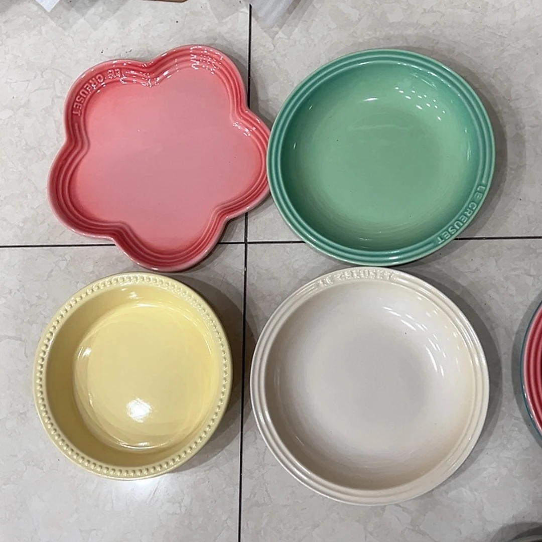 【闪购商品】陶瓷碗两个8寸9寸花朵