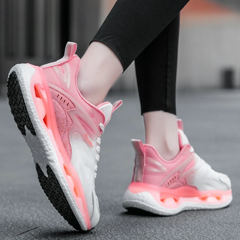 2024新款跑步鞋男鞋轻便运动鞋情侣透气跑鞋女休闲鞋BW5088