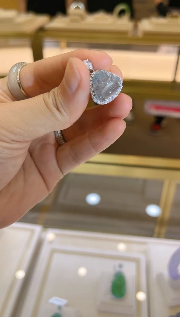【闪购商品】翡翠吊坠银S925镶嵌多样性团购发一件