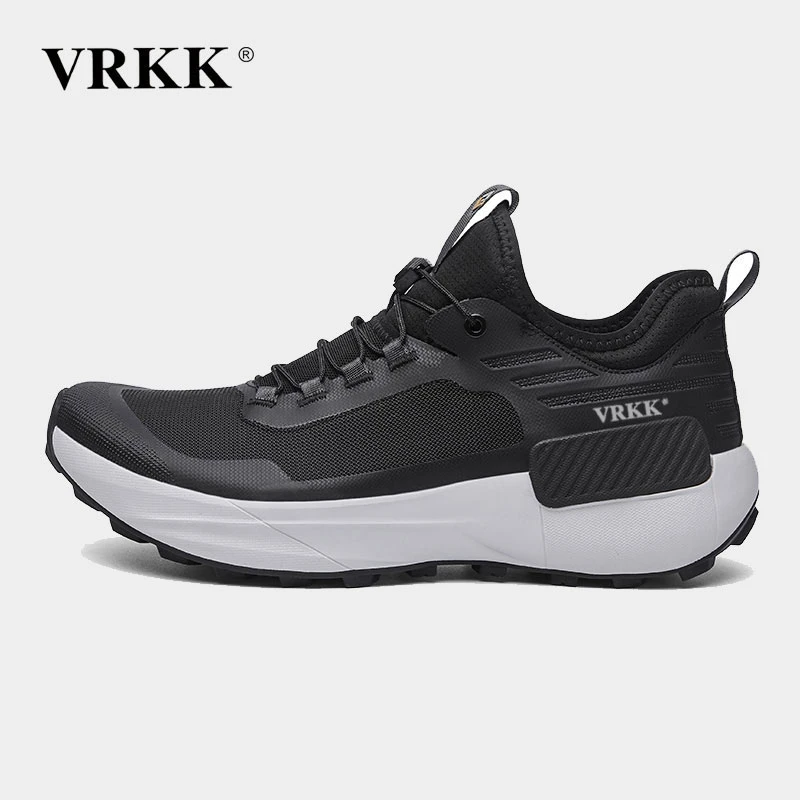 VRKK夏季男士舒适时尚休闲透气网面男子户外春夏减震轻便缓震跑鞋