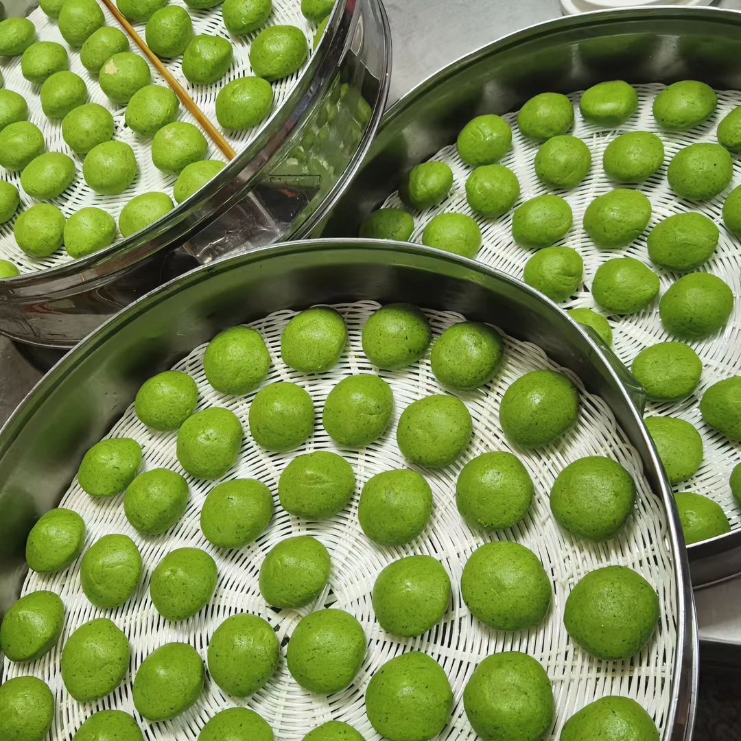 江西萍乡特产艾叶米果新鲜艾草果艾叶粑艾草青团艾米古6/12/18个