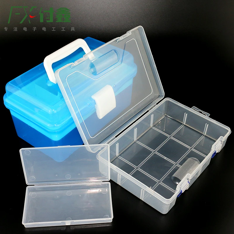 电烙铁胶枪收纳盒工具盒塑料盒家用