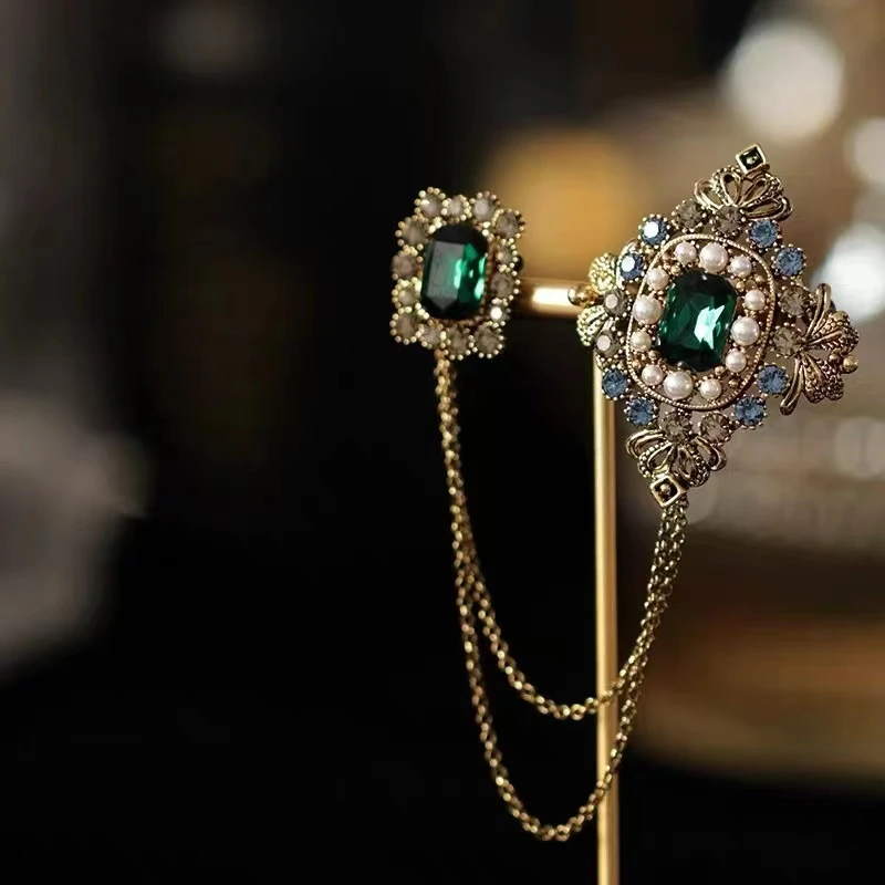 时尚镶嵌复古胸针X1002