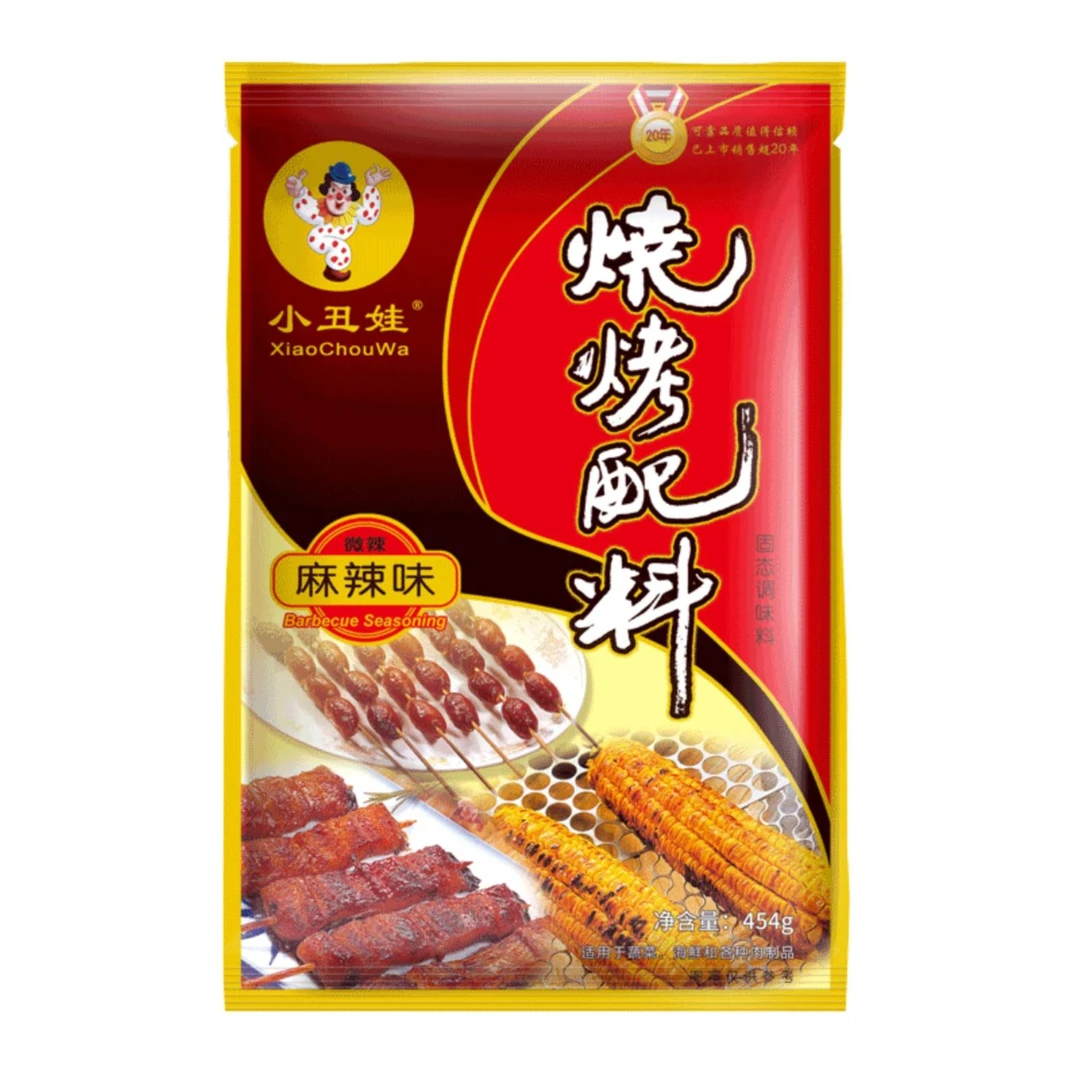 小丑娃烧烤配料商用麻辣味烤肉撒料腌料家用孜然烧烤粉调料笋0g