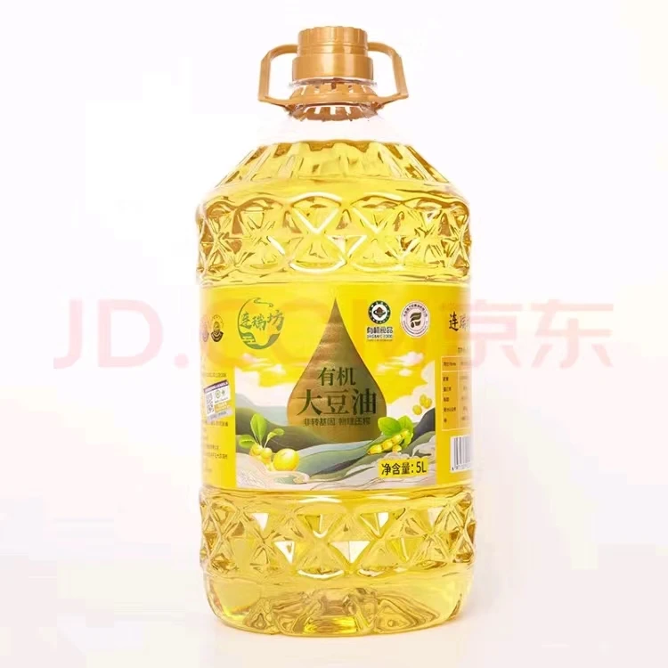 连瑞坊有机大豆油5L