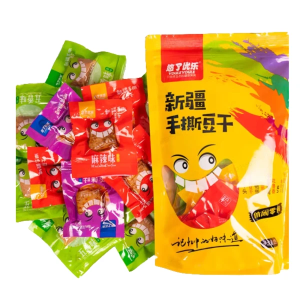 YOULEYOULE/悠了优乐新疆手撕豆干混合口味 500g
